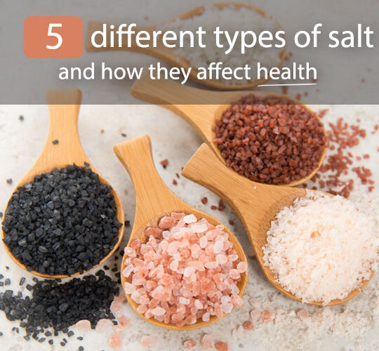 5 Types of Salt