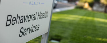 Carson Tahoe Health Behavioral Health Services sign displayed outside a facility on the campus.