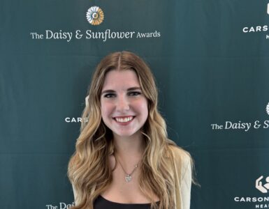 Sunflower Award honoree Kiley Paterson recognized at Carson Tahoe Health for compassionate patient care