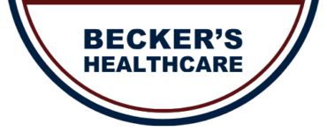 Becker’s Healthcare CFOs to Know 2026 recognition badge