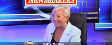 Kitty McKay on Nevada Newsmakers interview set.