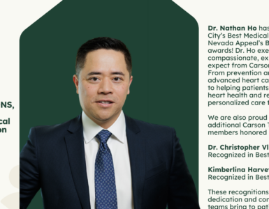Dr. Nathan Ho – Nevada Appeal Best of Carson City 2026 Best Medical Specialist