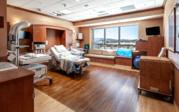 Carson Tahoe Health Labor & Delivery room at Carson Tahoe Regional Medical Center